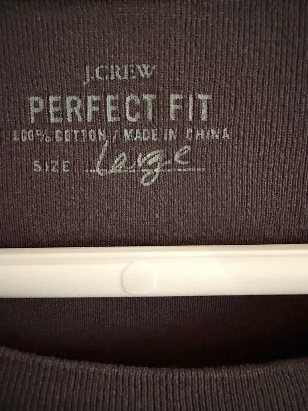 J. Crew Black Long-Sleeve Crewneck Top
